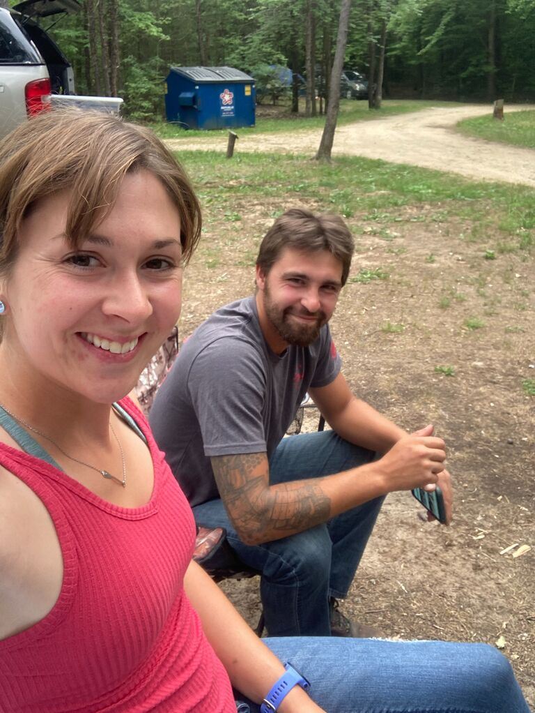 1st camping trip together