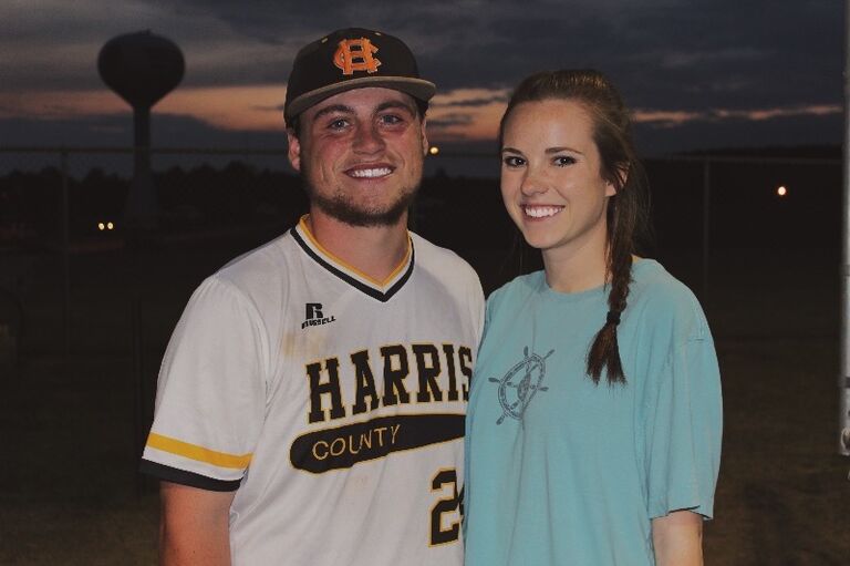 Carter's senior night for baseball 