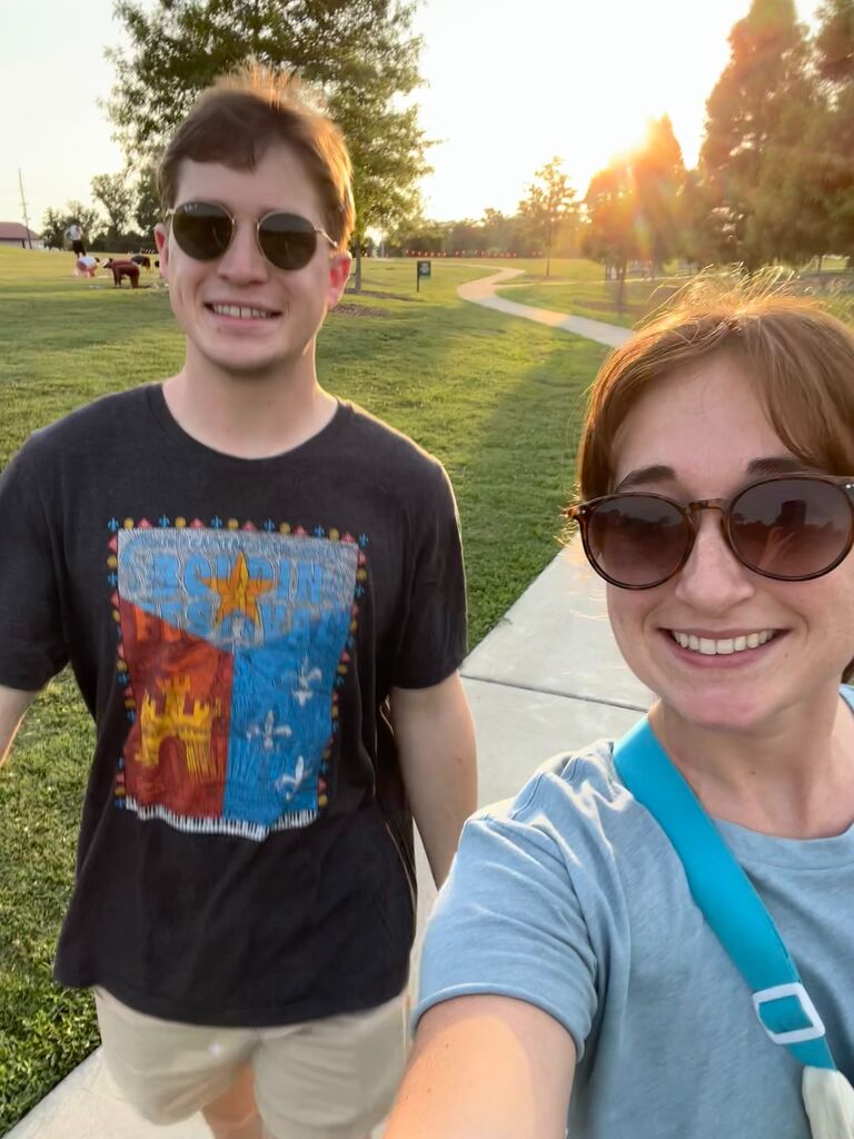 Moncus Park walks! (babygirl not pictured)
