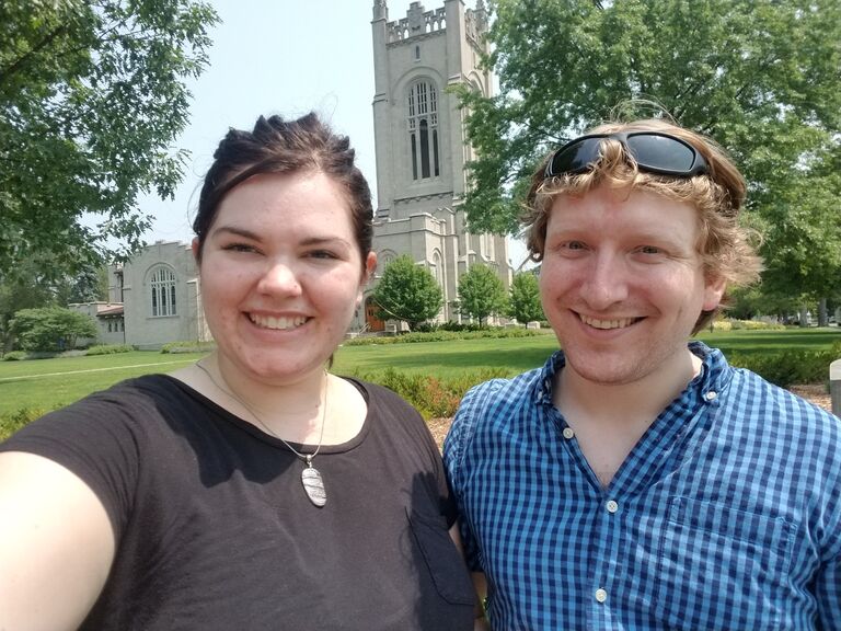 Carrie brings Josh to her alma mater, Carleton College in Northfield, Minnesota!