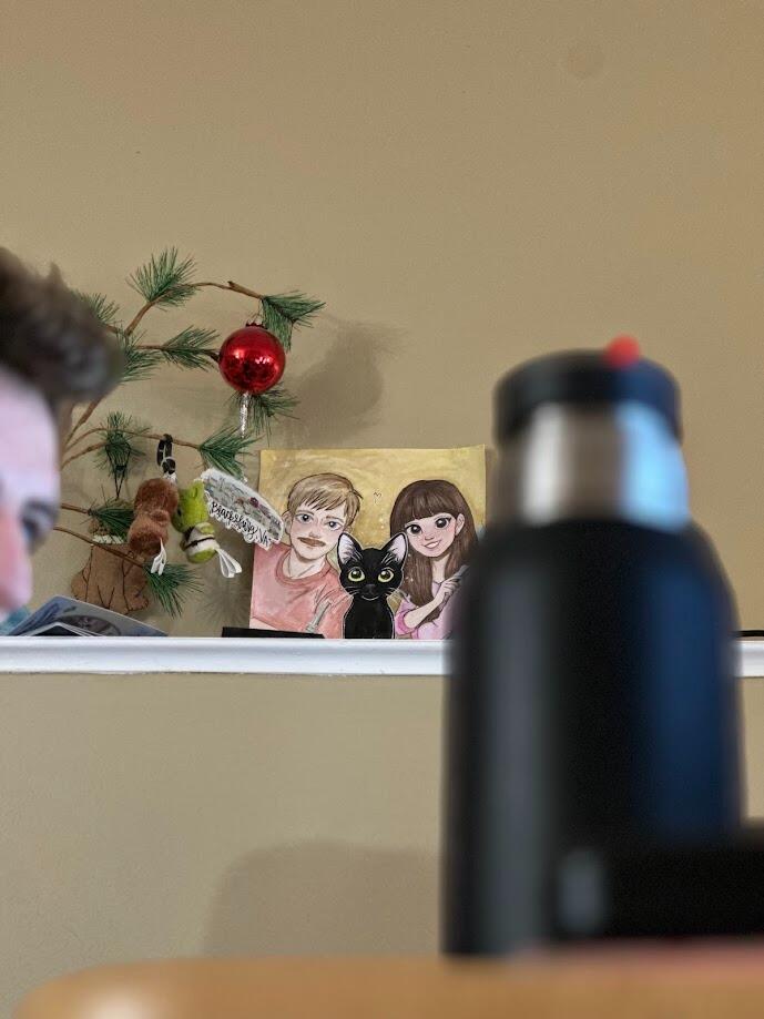 Aidan's 27th birthday!
working from home