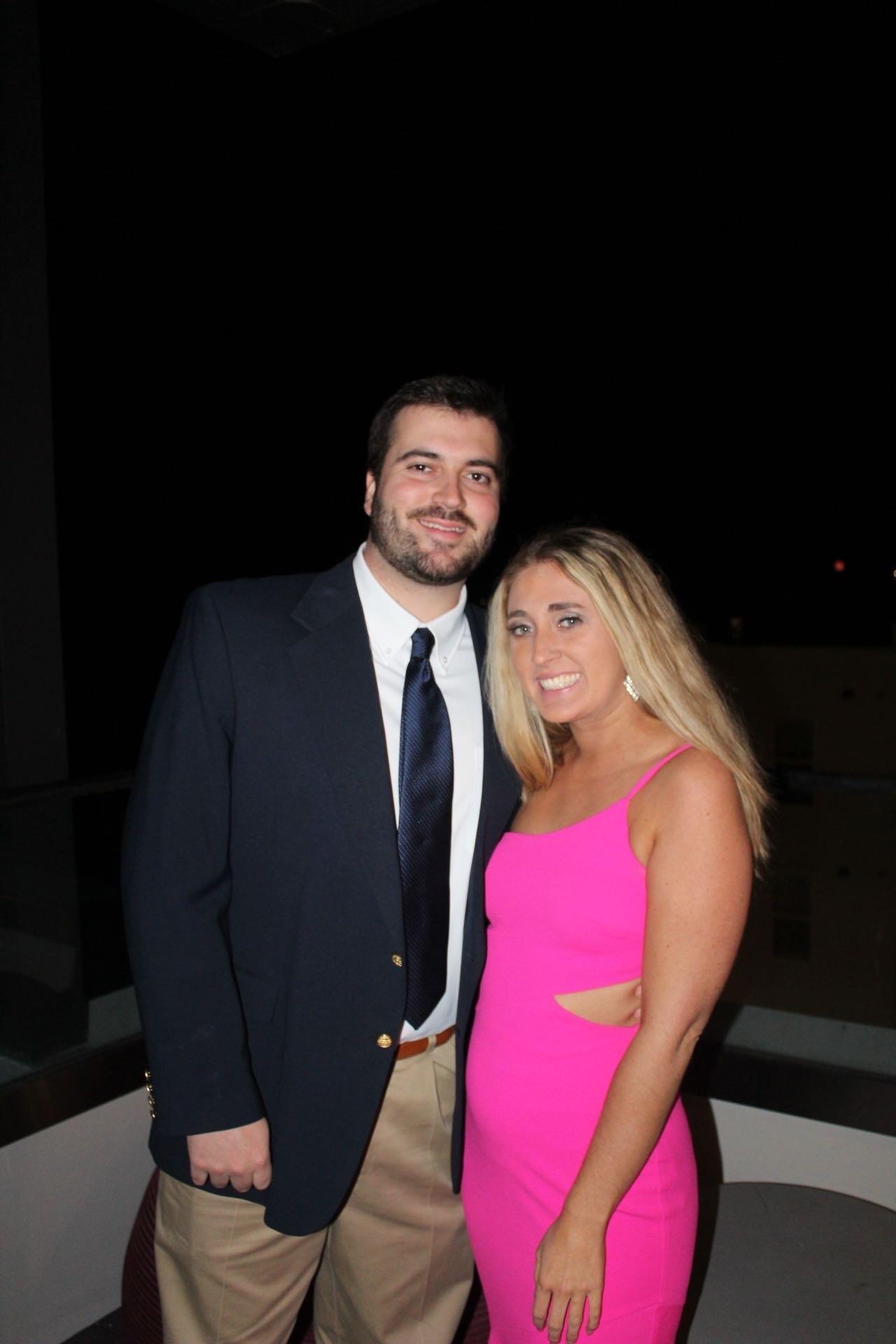 The night we officially started dating and ADPi formal!