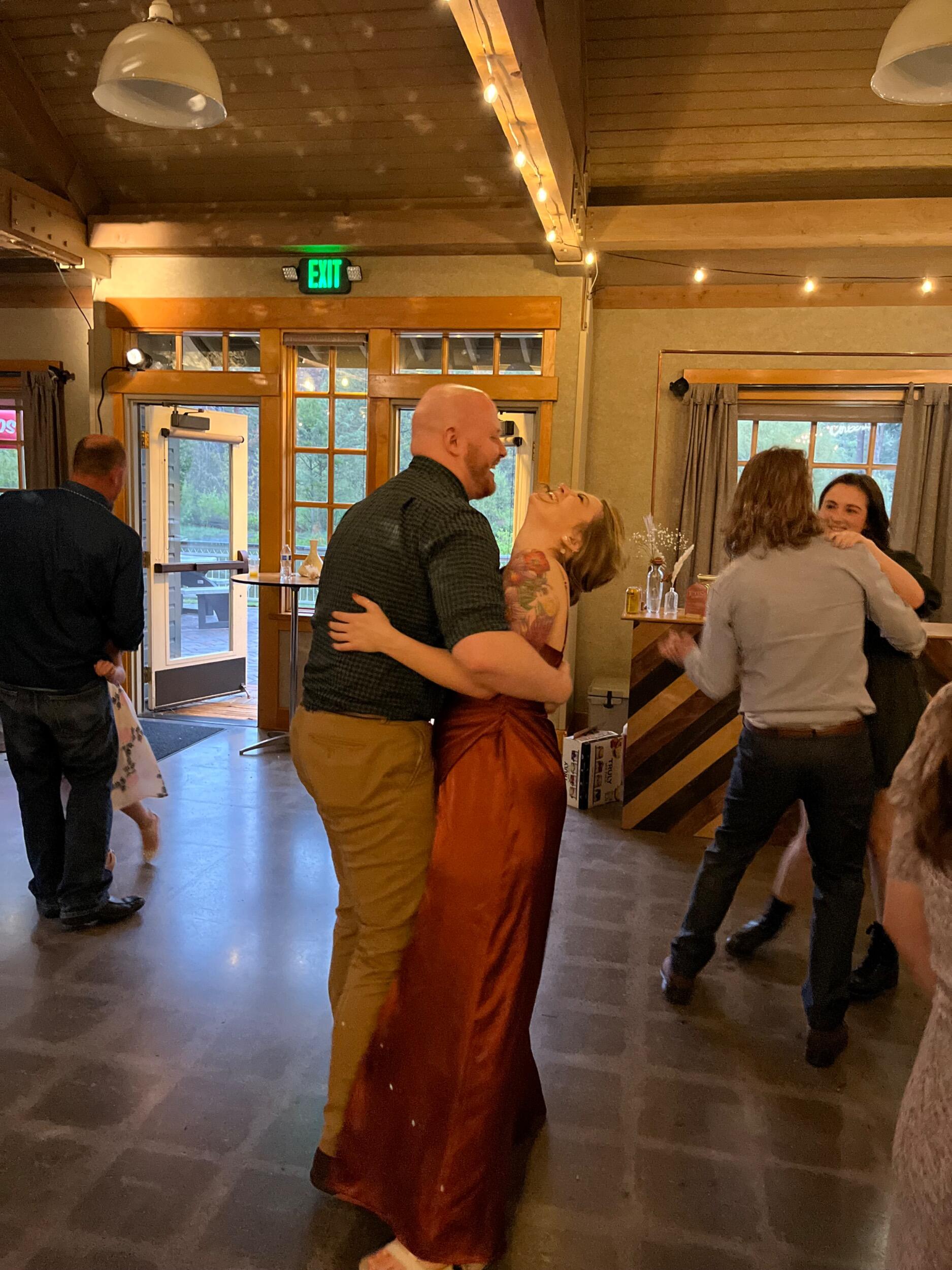 Celebrating Tessa and Kurt's wedding