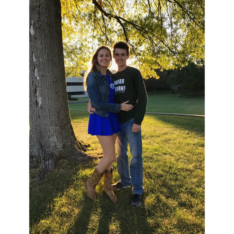 After a great summer, we decided we cared too much about each other to not try long distance. Connor started at The University of Alabama and 8 hours away, Emily started at the University of Kentucky. 