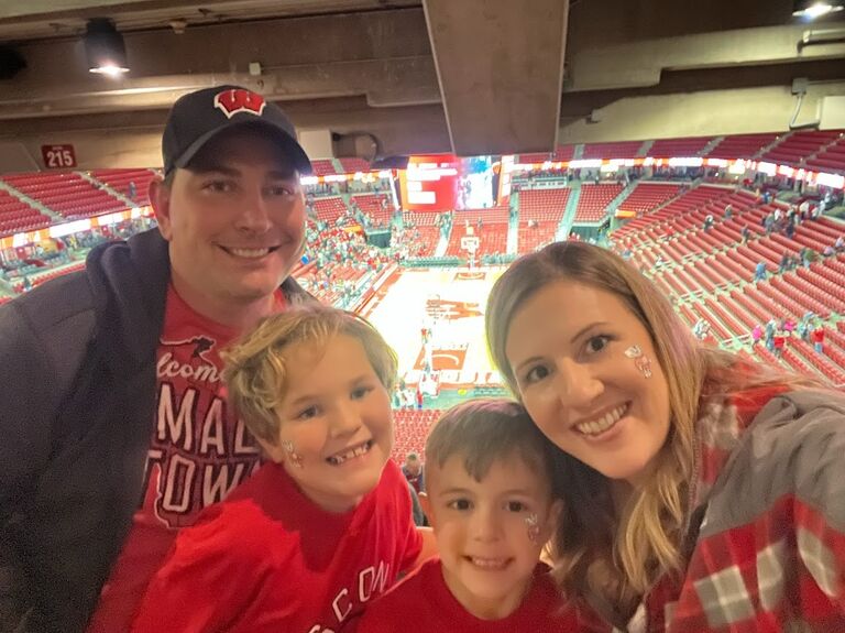 Badger Basketball game!