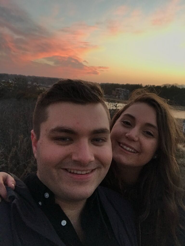 Spring break together in Maine - Falling in love :)