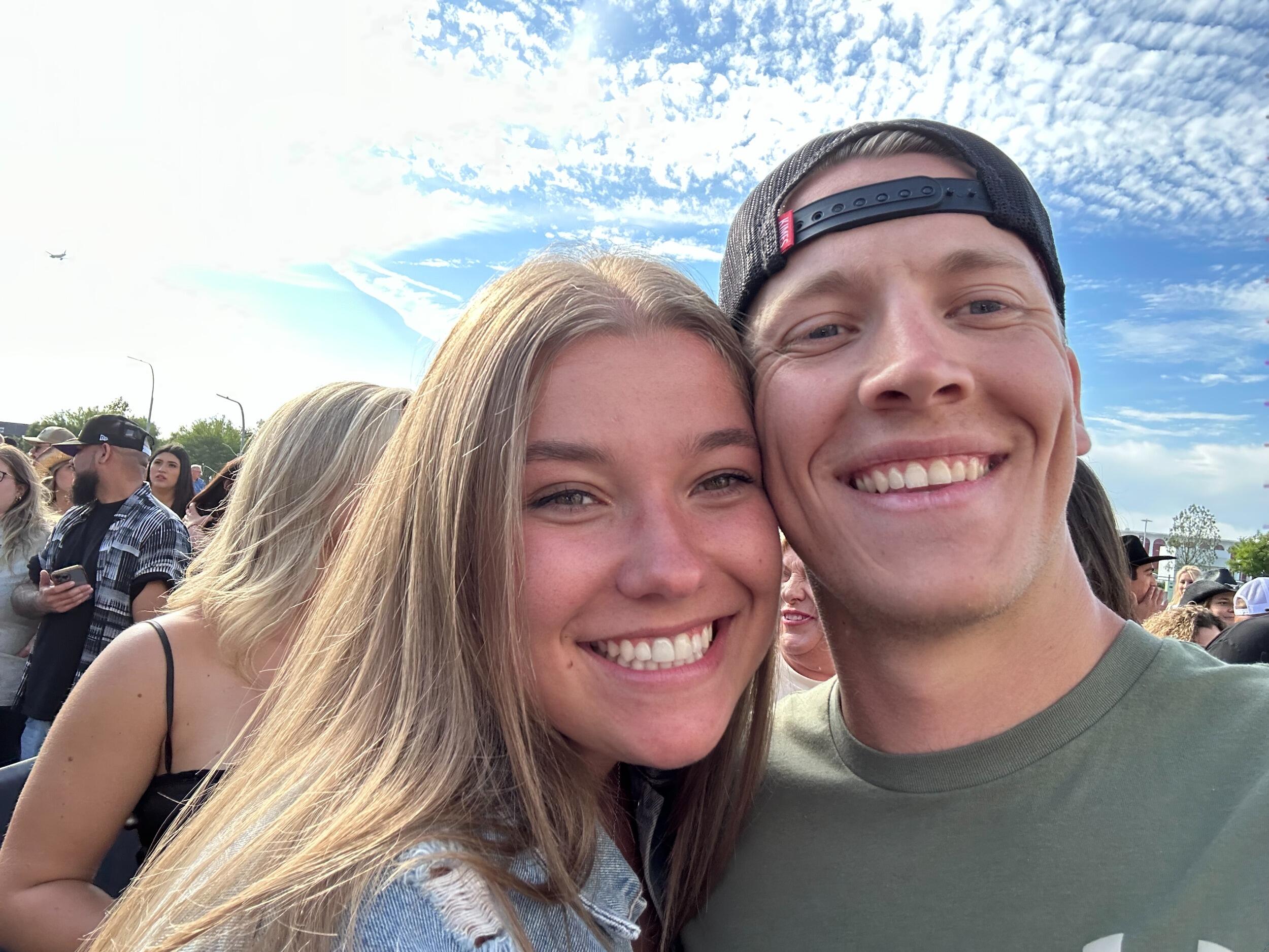 We also got to see Morgan Wallen while we were in LA! 