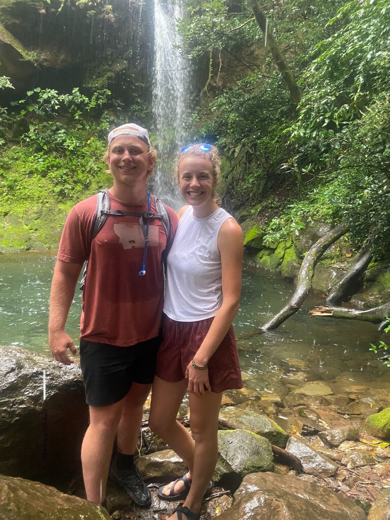 Waterfall in Costa Rica