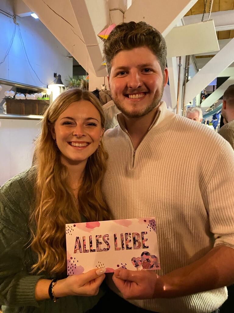 During our travels in Europe, we visited family and friends back home in Austria, who pleasantly surprised us with an engagement party.