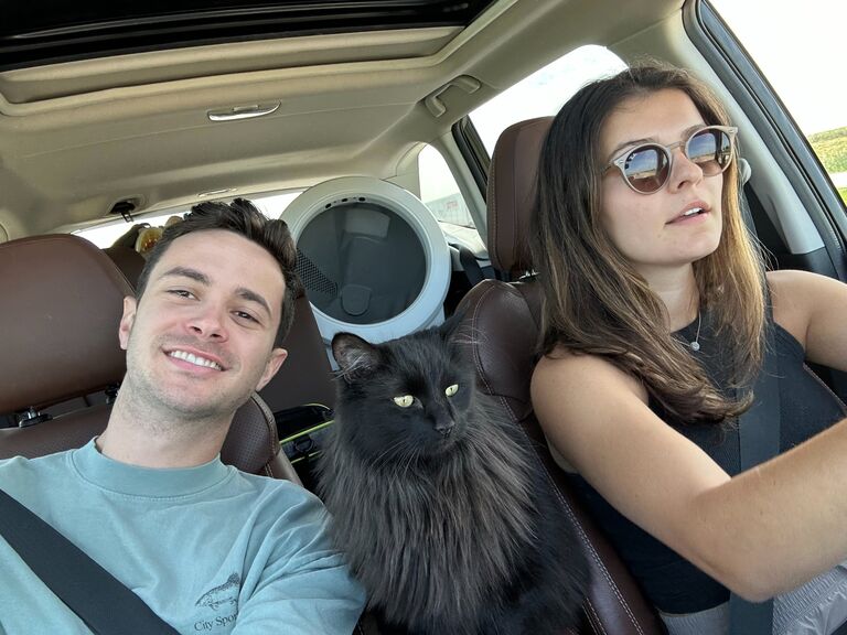 Deciding it was time for a change, we packed up all of our belongings and three cats and headed West!