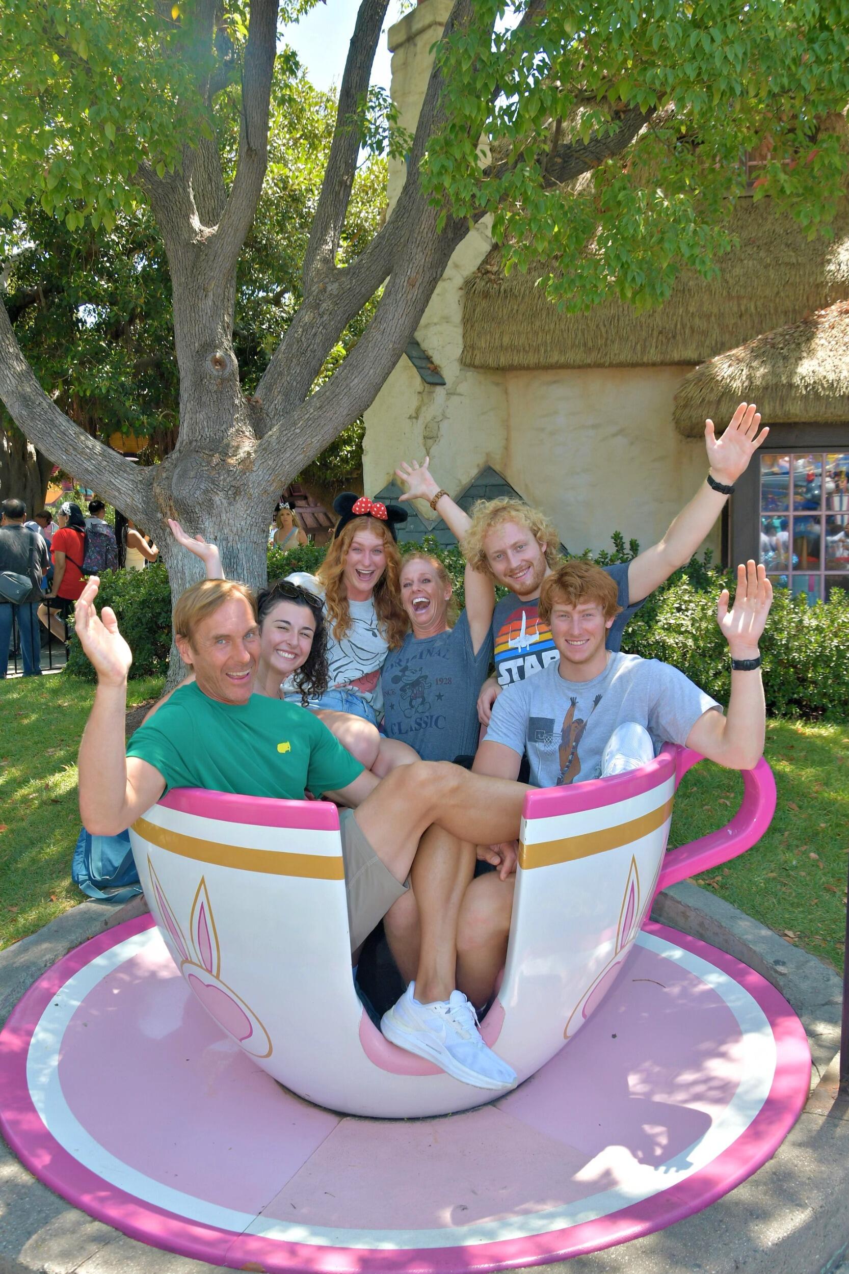 Disneyland with Braes fam!!!