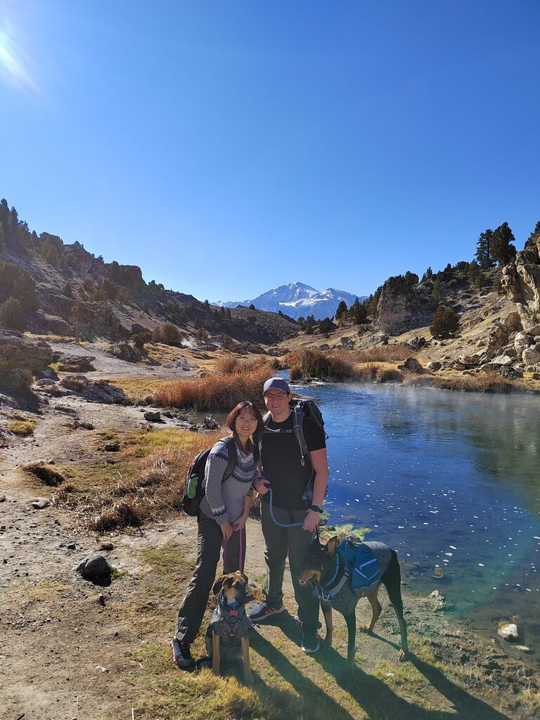 First road trip to with our dogs! The family just kept getting bigger