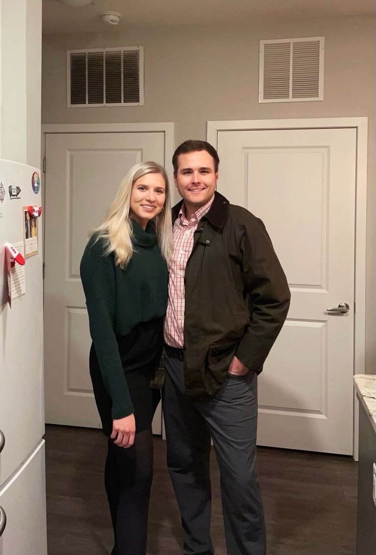 Celebrating our one year anniversary and moving in together
