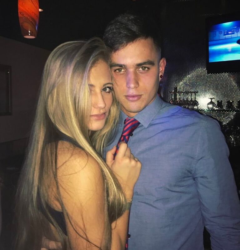 Our first G-PHI college sorority dance together.