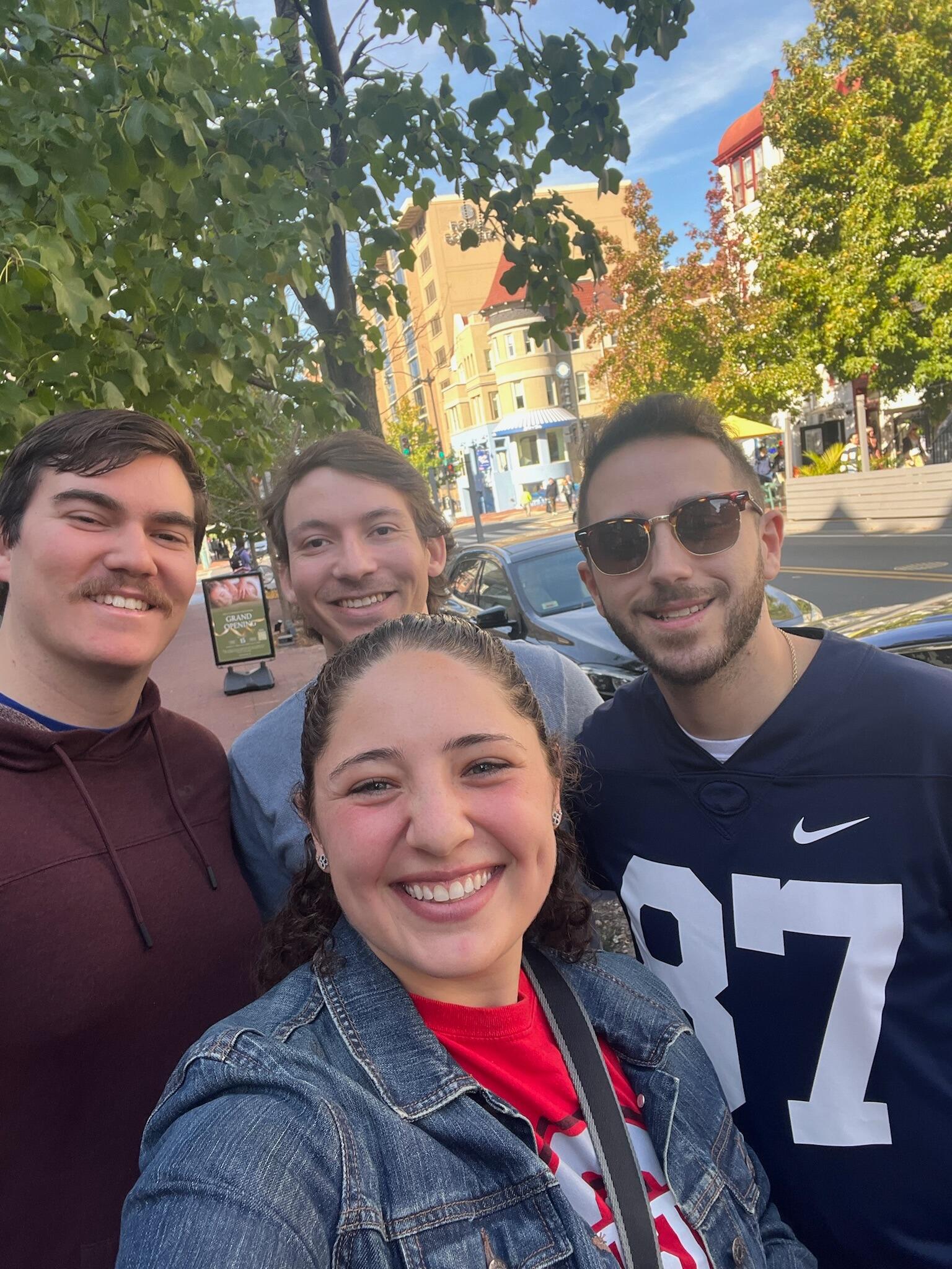 Part of the "Baby Group" takes on DC