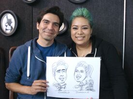 Ray Harris (rAyCaSsO)  Live Demos - Caricaturist - Ojai, CA - Hero Gallery 3