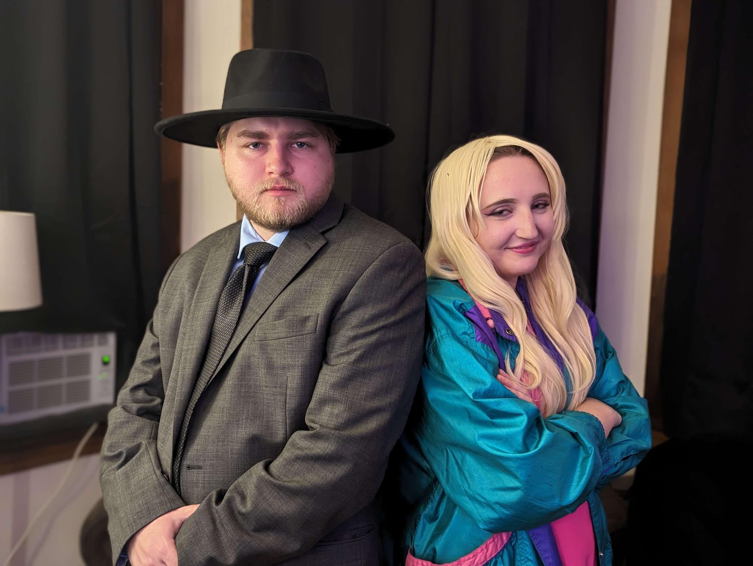 Barbie and Oppenheimer for Halloween