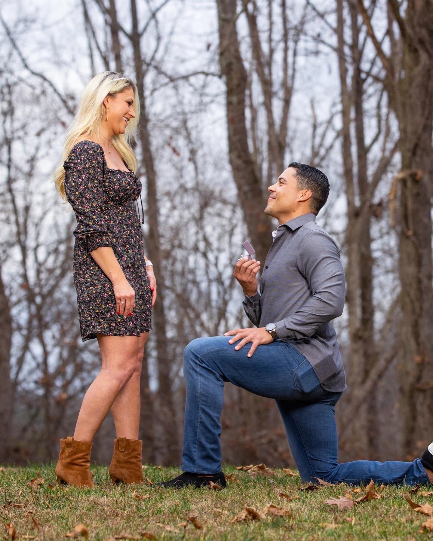 The day we ditched the girlfriend/boyfriend label and upgraded to fiancé. <3