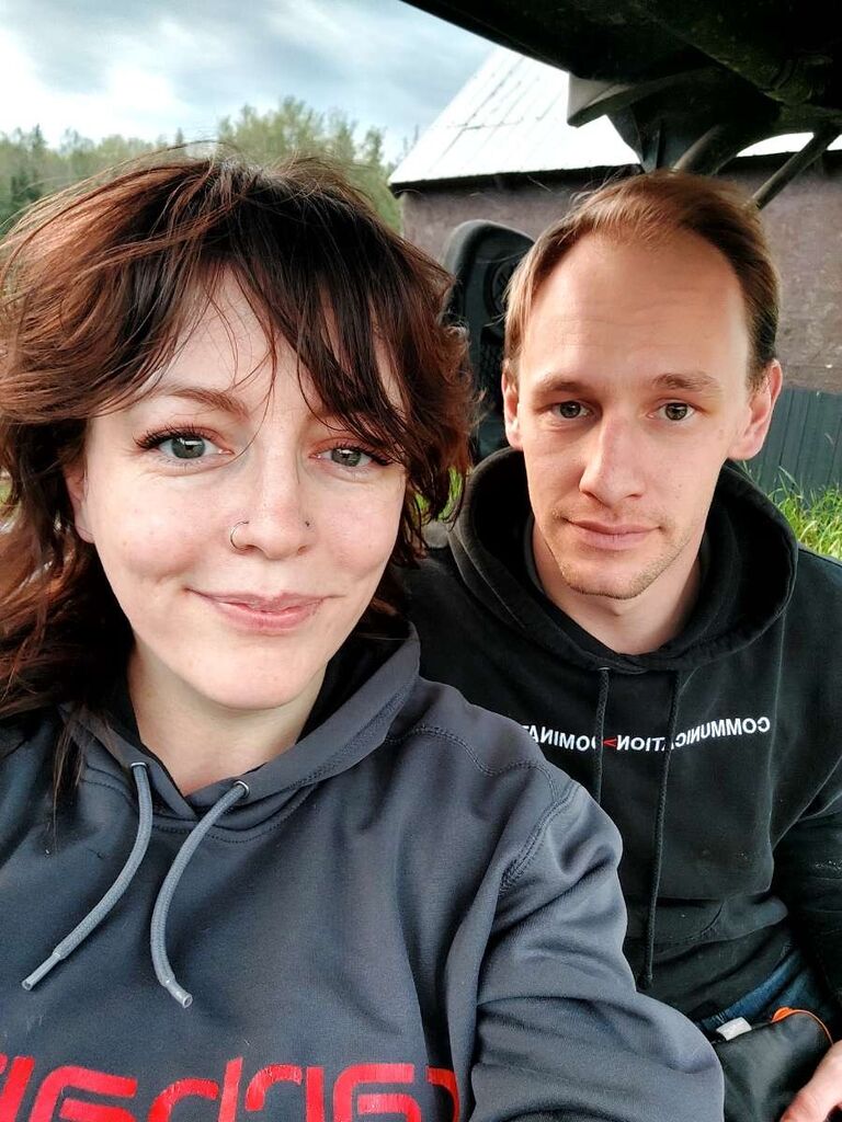 We made it official bright and early at 5 am before Mike went to work. Over the next few weeks, we would introduce each other to our families. 