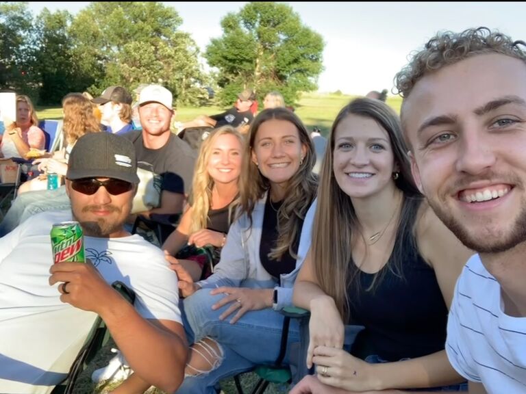 Isaac and Addy continued to hang out "as friends", but found themselves doing accidental triple dates. Their friends predicted an undeniable spark. 