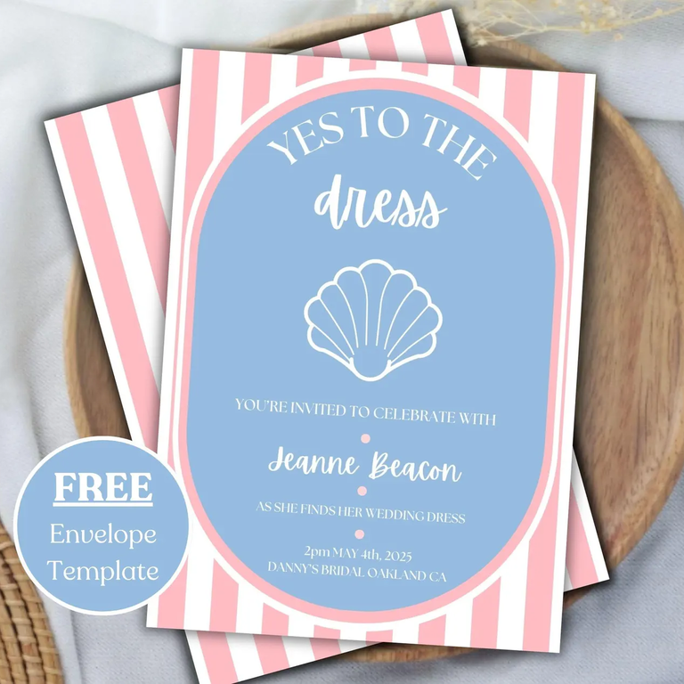 Nautical Digital Invite