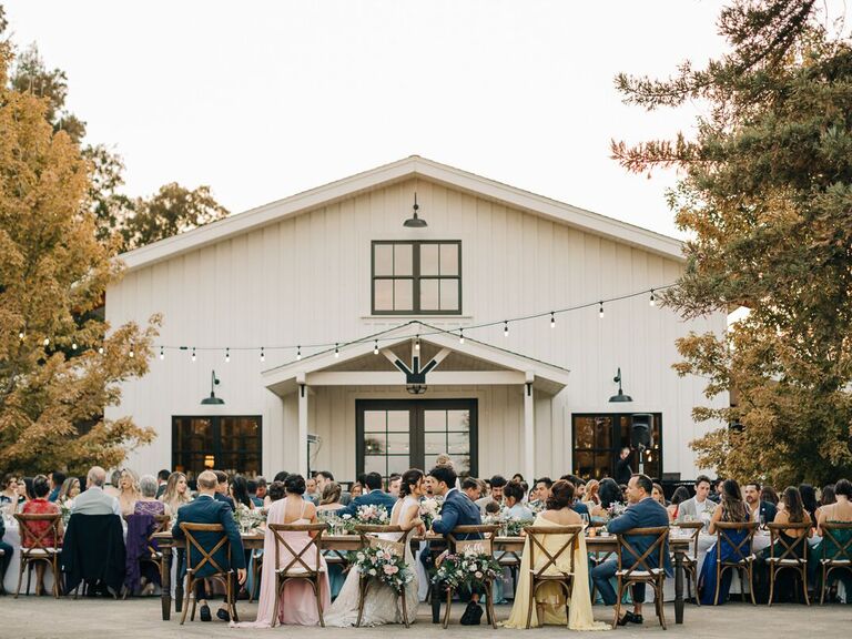 Wedding venue in Winters, California.