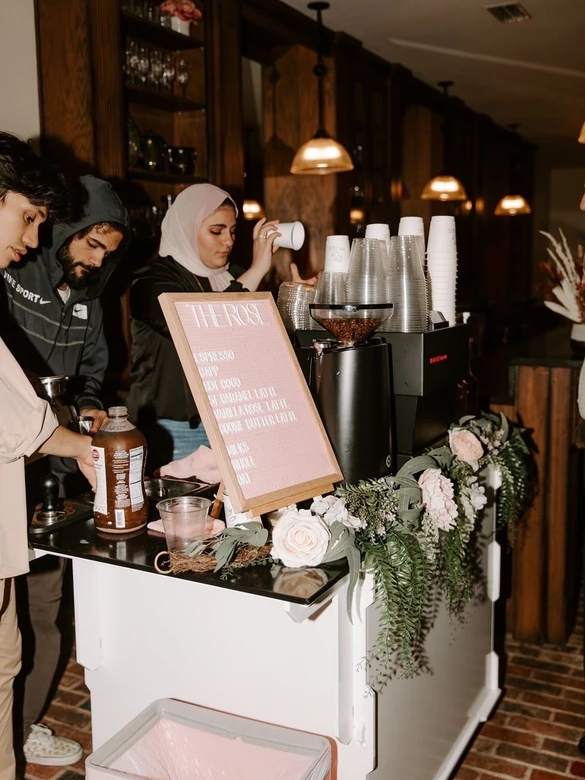 The Rose Coffee Cart in Dallas, Texas