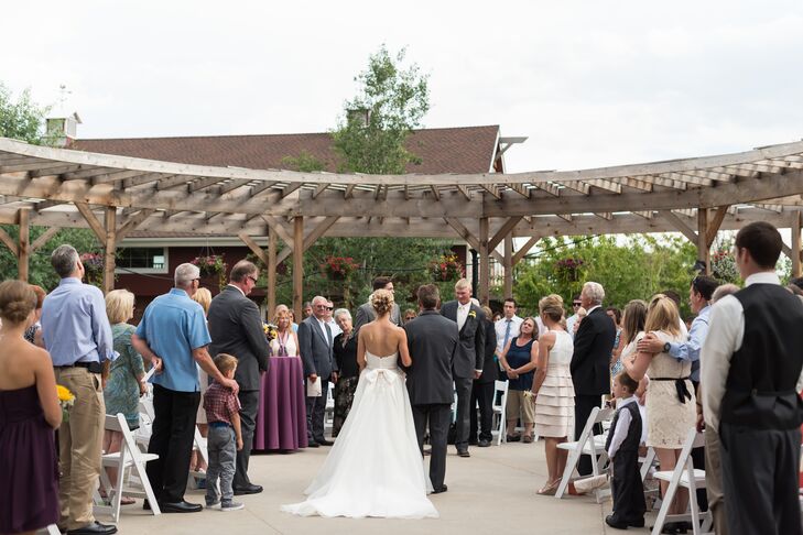 A Rustic Summer Wedding at Brookside Gardens in Berthoud, Colorado