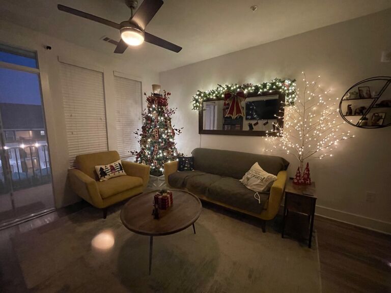 Christmas at our apartment