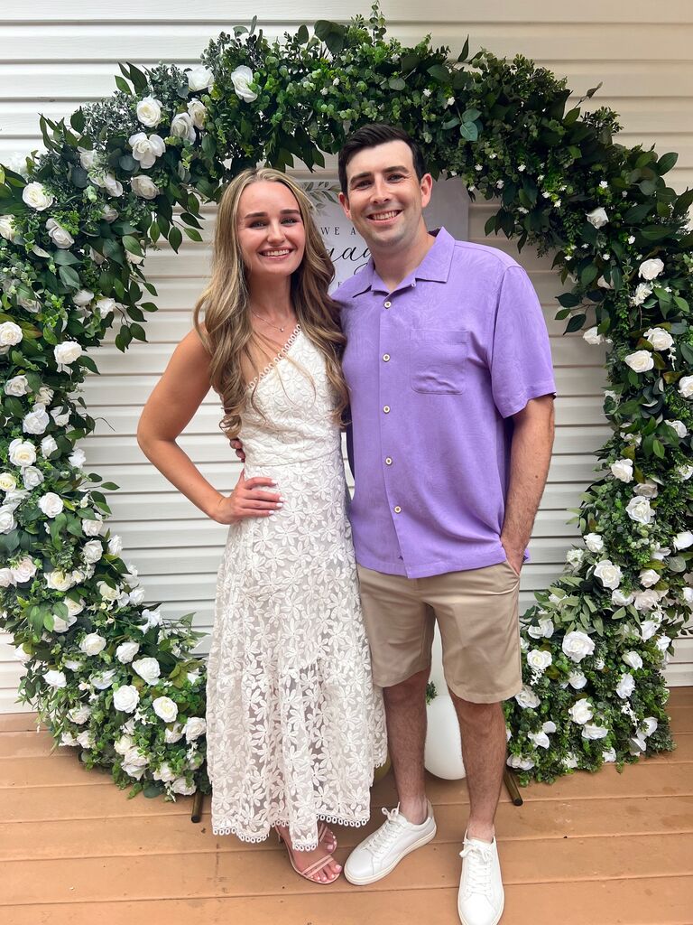 Celebrating our engagement with our loved ones
