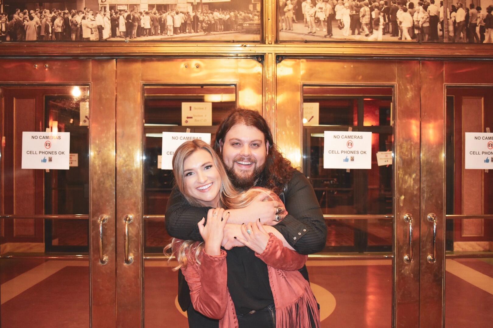 Shayla’s first time on the road. 