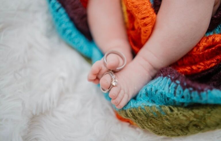 Took Delilah’s newborn pictures!