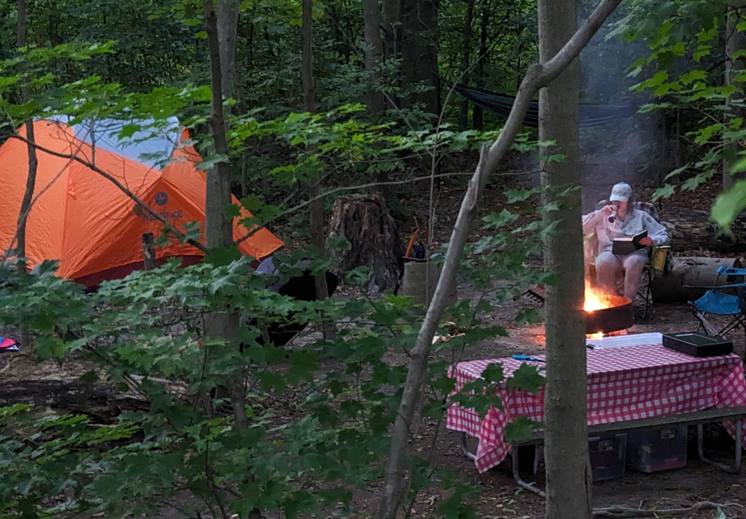 We are big campers. We get outside as much as we possibly can. On this trip we discovered our favorite camping spot in Ohio and return whenever we can.