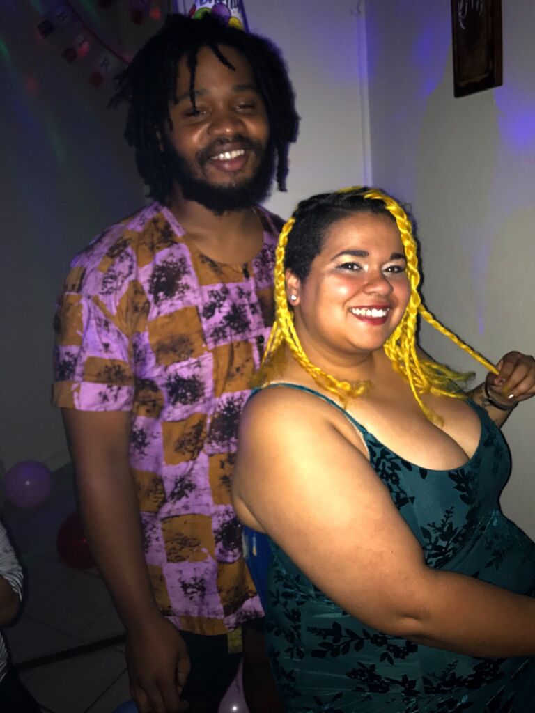 We celebrated at a birthday party for our Best man, James!
