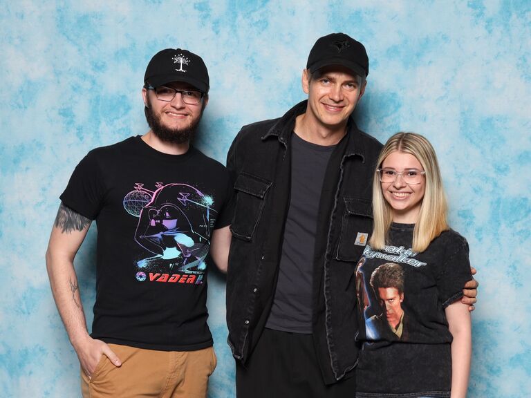 We started going to comic cons in December 2022, & we just took off from there! We went to Fan Expo Philadelphia where we got to meet one of our idols, Hayden Christensen, a.k.a., Anakin Skywalker! 