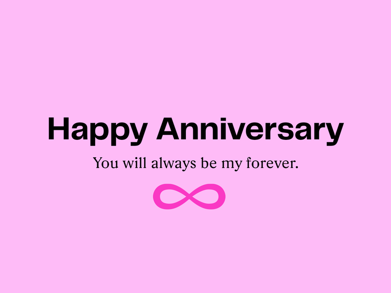 Happy Anniversary my love 