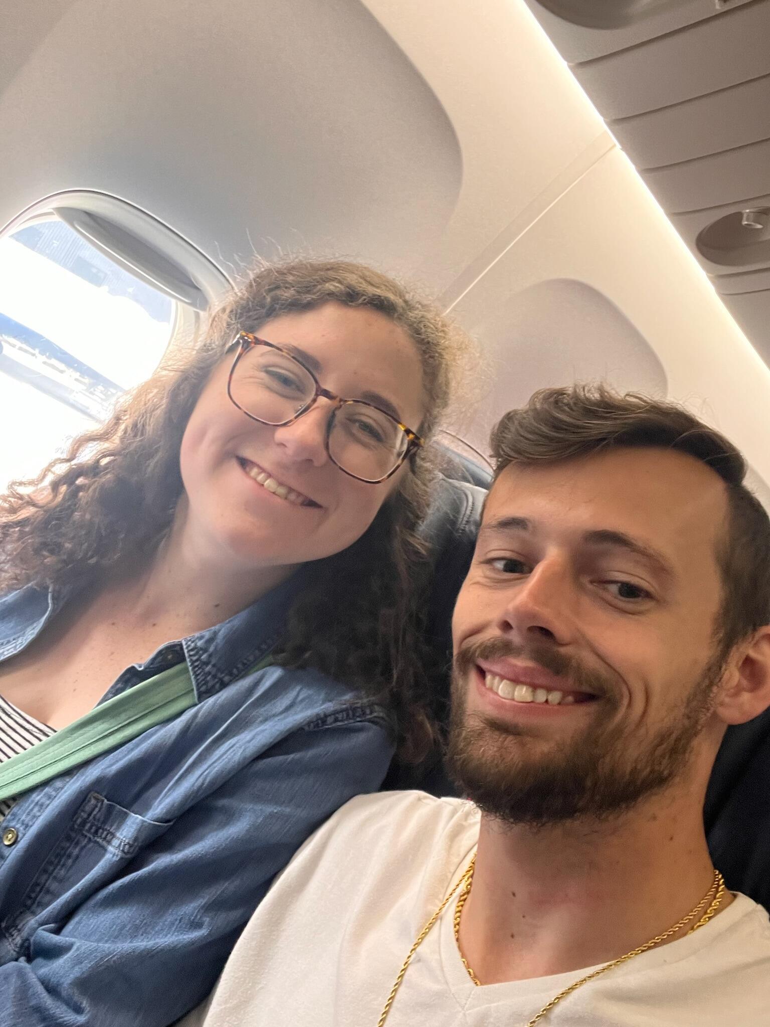 Plane Ride To Europe!
