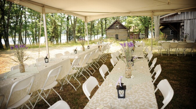 Bauer's tents & party rentals sale