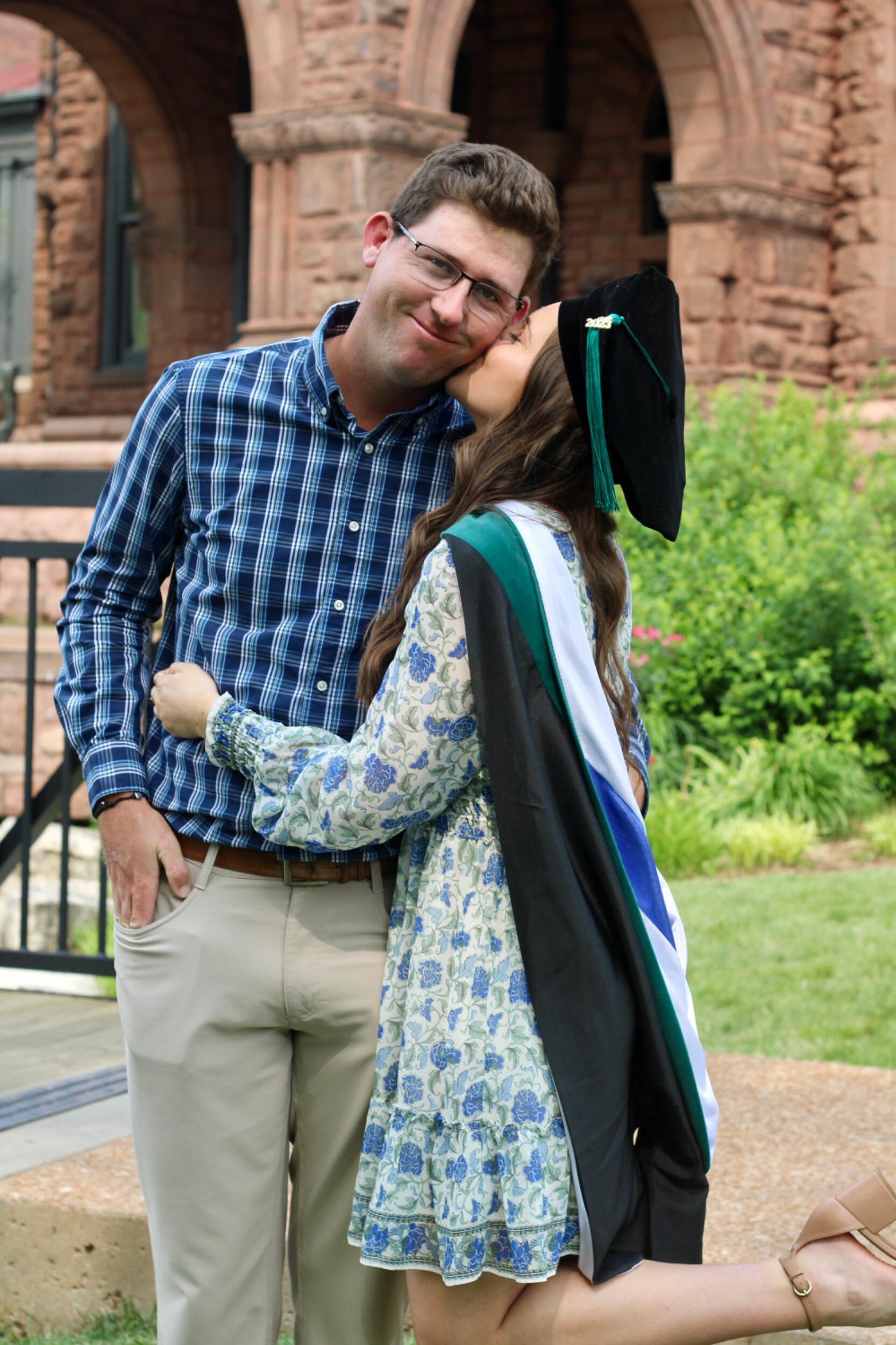 Olivia’s DPT graduation… long distance = OVER