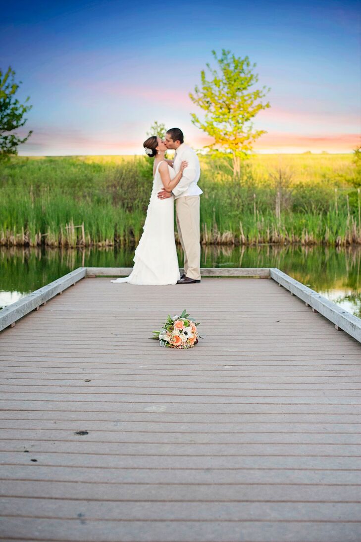 Dock Sunset Wedding At Indian Springs Metropark
