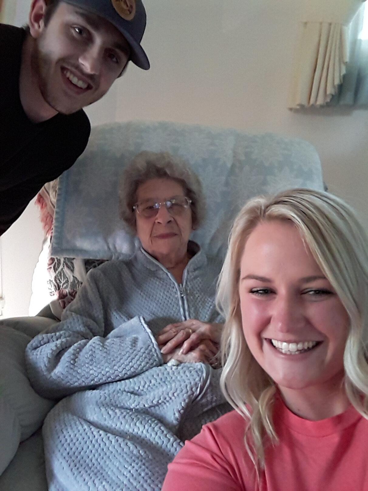Spending the summer with Grandpa & Grandma Stippich💕