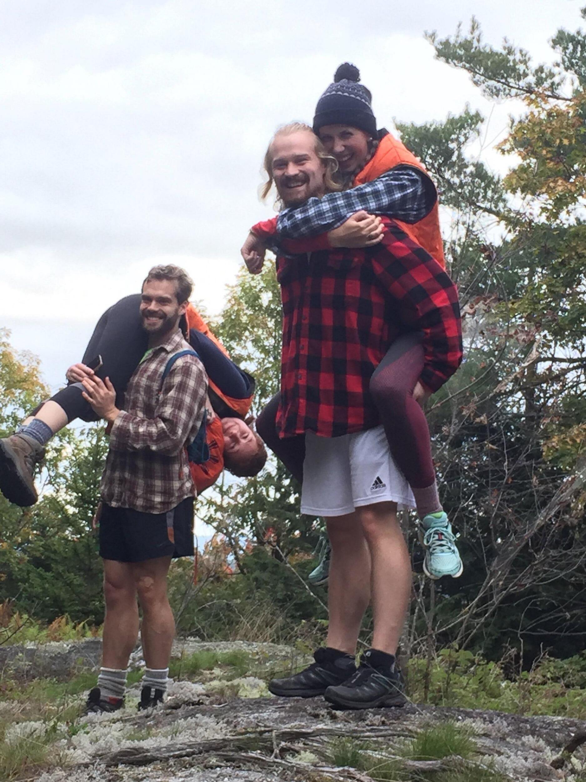 By the time the fall rolled around, it was Ben's time to shine as he started introducing Gina to his favorite place in the world: the Gordon family cabin in Freedom, NH. 