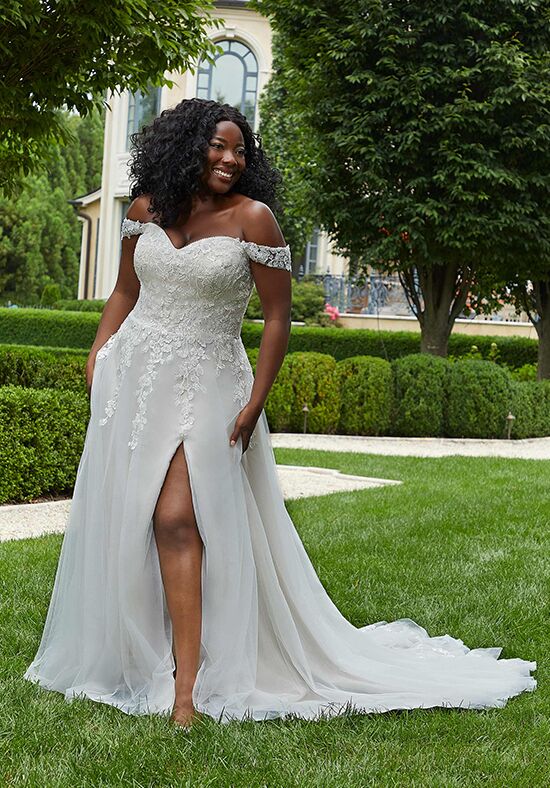 Julietta plus shop size wedding dresses