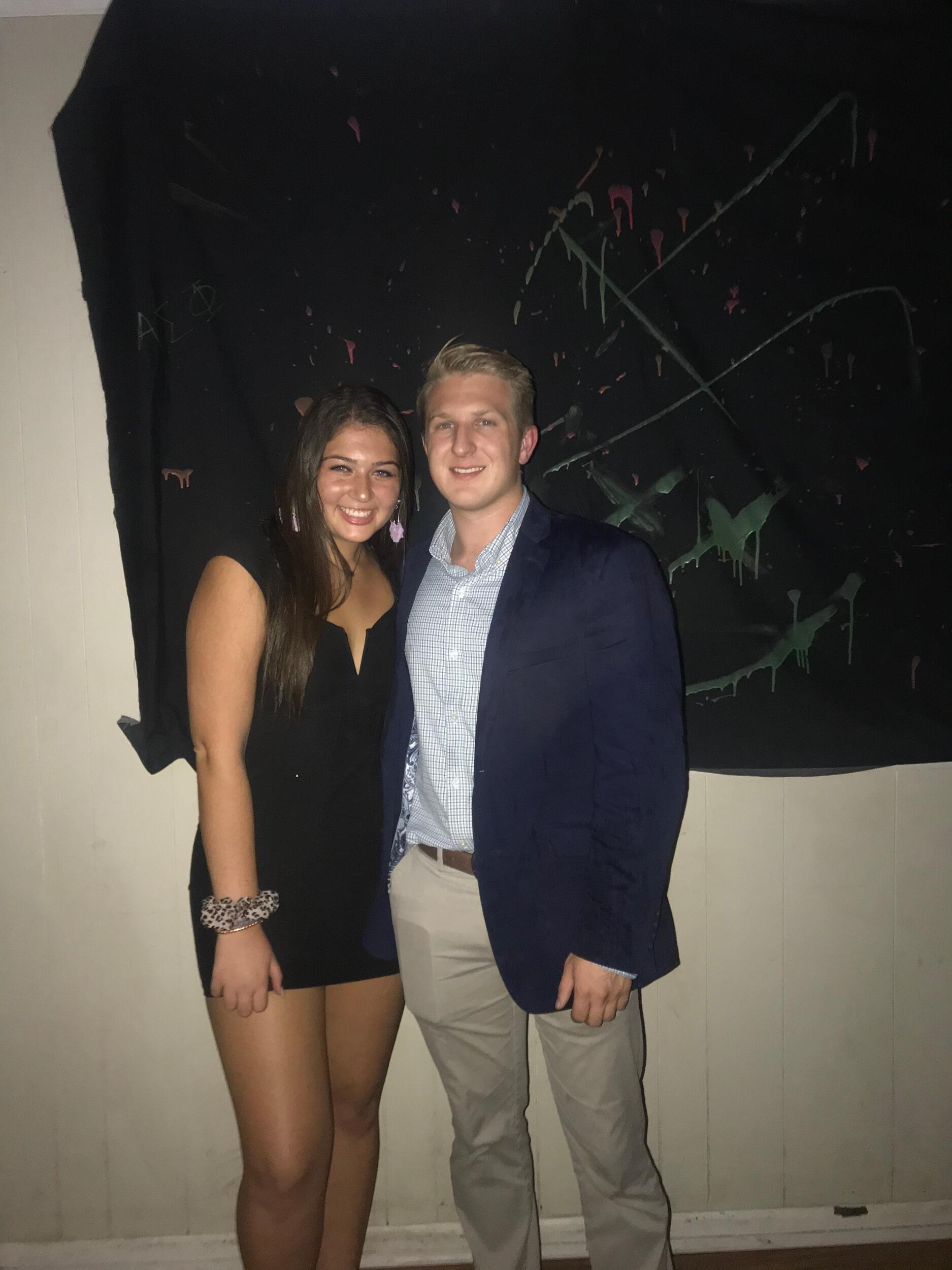 Our first picture together