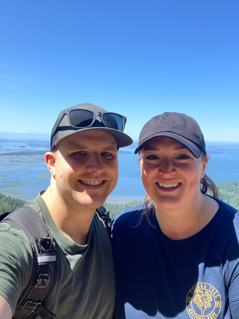 Another difficult hike at Oyster Dome.