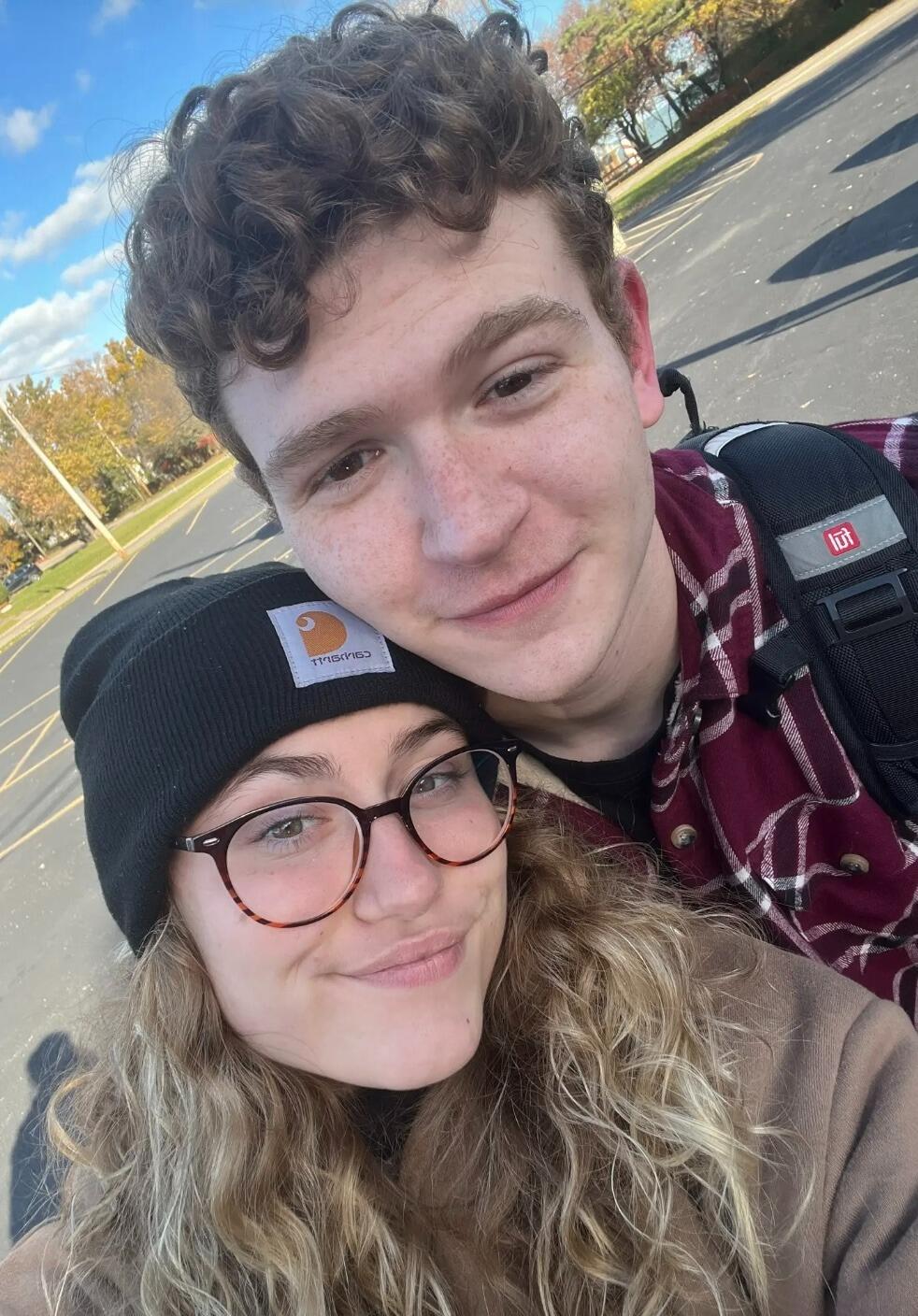 Lily and Caleb serve the homeless every second Saturday of the month with Erieside Church