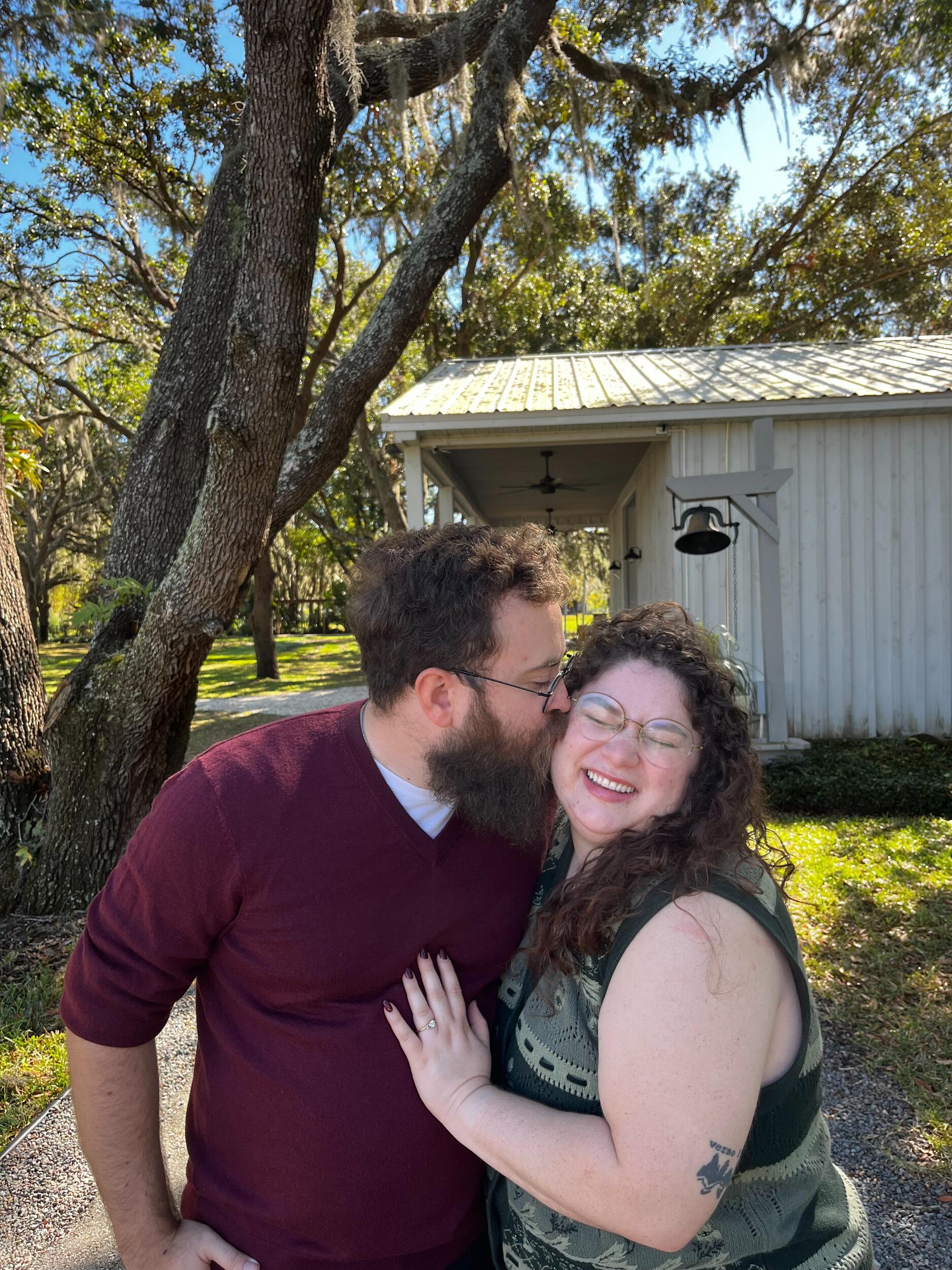 On this day, Lisette and Francis decided on their wedding reception venue. Pure joy as we prepare for our forever!