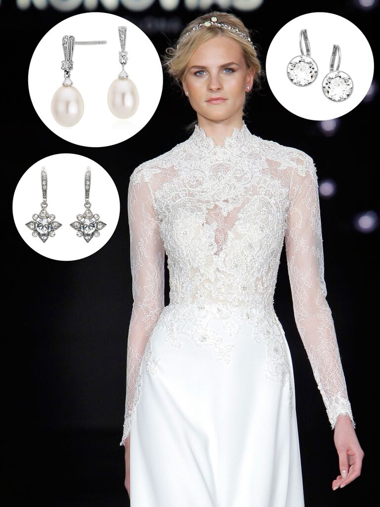 Bridal Jewelry Find Earrings for Your Wedding Dress