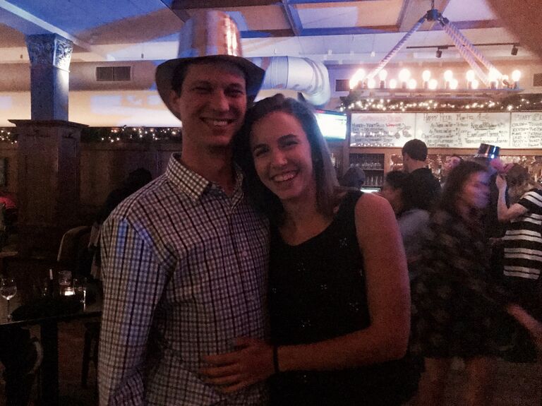 and rang in the new year.