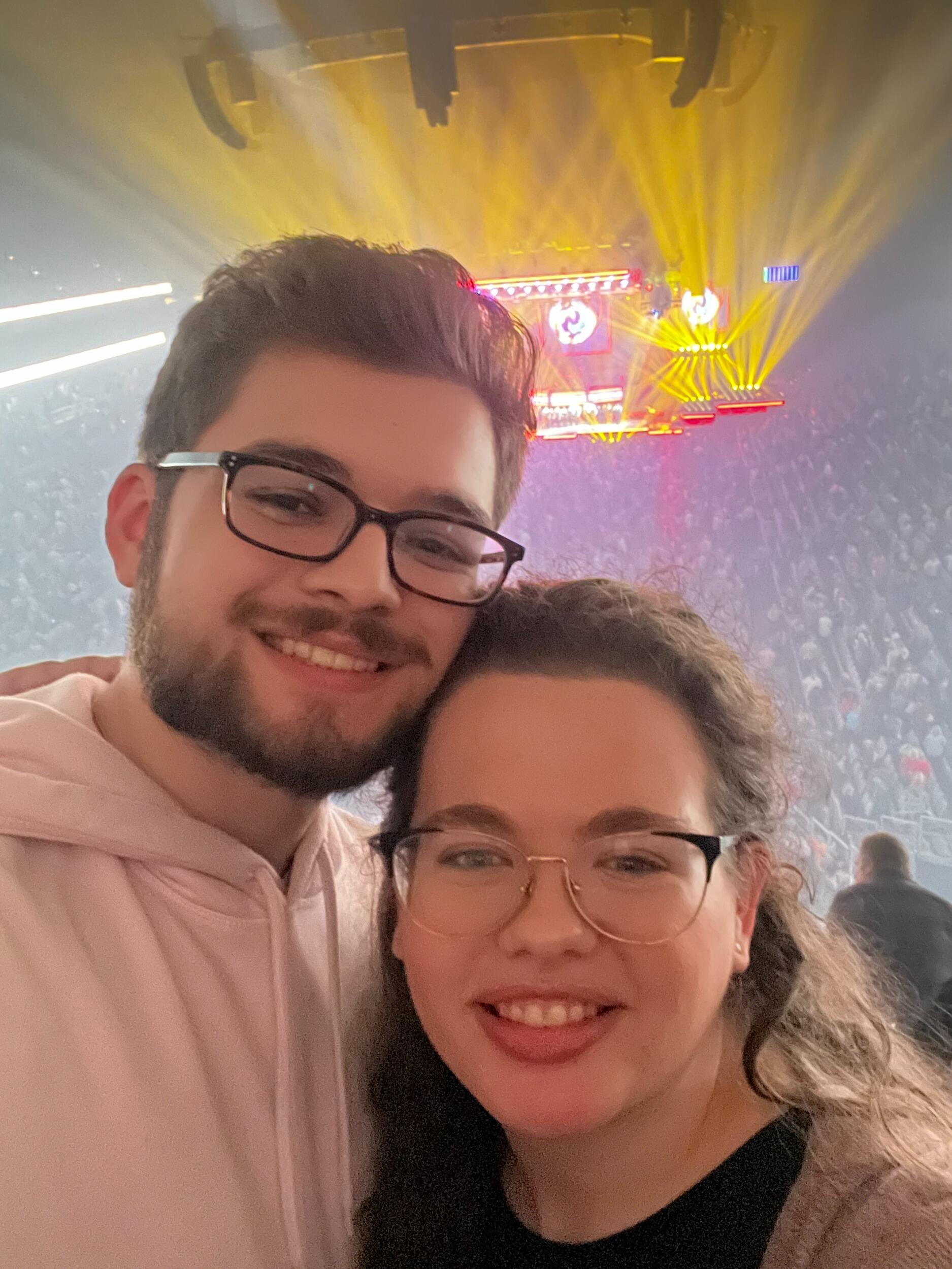 For our 4 year anniversary we saw Trans-Siberian Orchestra!